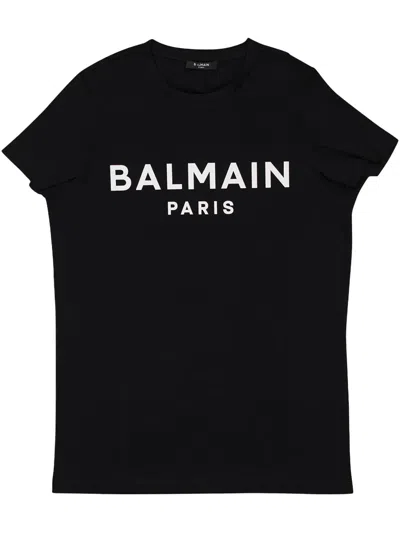 Balmain Printed T-shirt In Black