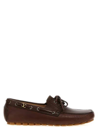 Valentino Shoes Man In Brown