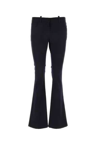 Off-white Midnight Blue Wool Pant In Blue