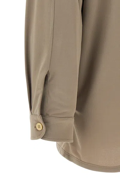 Magliano Shirt Harvest Long Sleeves In Brown