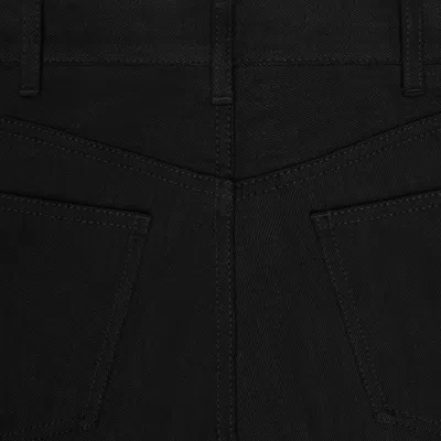 Celine Belt-loop Jeans In Black