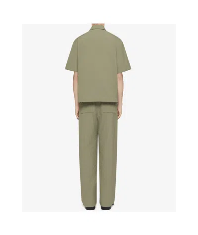 Givenchy Cargo Pants In Textured Monogram 72 In Gray