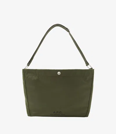 Apc Journal Satchel One Size Jaa In Jaa - Khaki