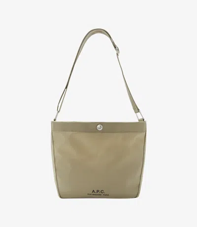 Apc Journal Small Satchel One Size Jaa In Jaa - Khaki Green