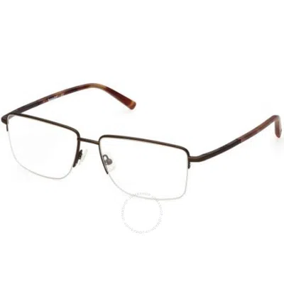 Timberland Demo Rectangular Men's Eyeglasses Tb1773 038 57