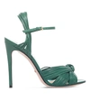 GUCCI Allie Leather Knotted Strappy Sandal