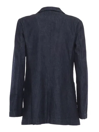 Aspesi Mod.0932 Jacket In Blue