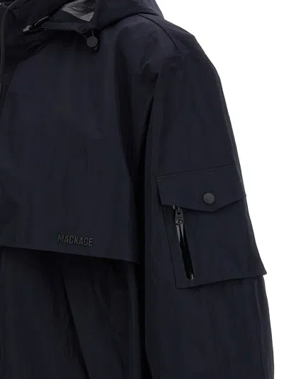 Mackage Blue Garrett Jacket In Blue