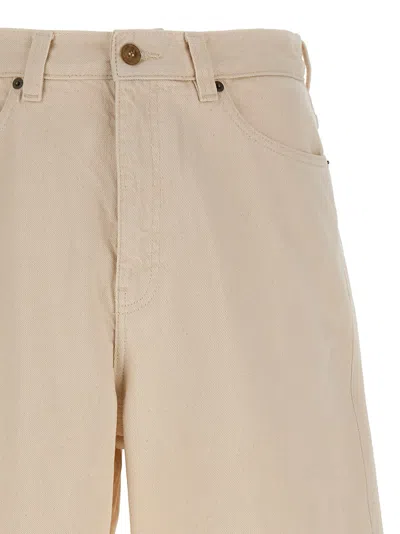 Apc A.p.c. 'westland' Bermuda Shorts In Beige
