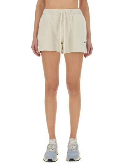 Autry Sweatshirt Shorts In Latte