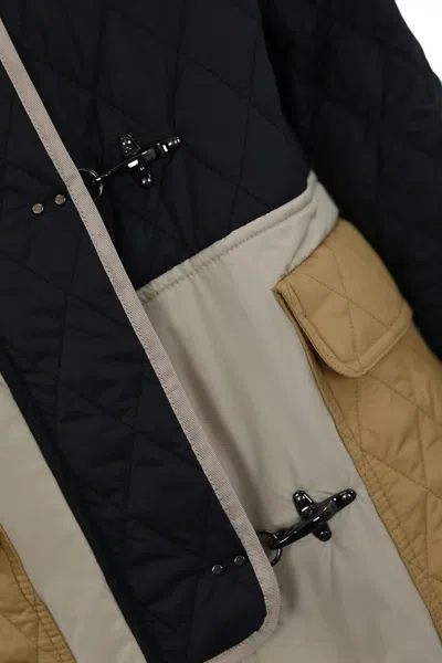 Fay 3-hook Jacket In Quilted Nylon In Multi