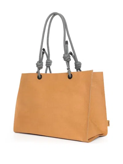 Brigitte Rio Beach Bag In Neutrals