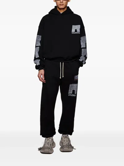 Rrr123 Heritage Track Pants In 黑色