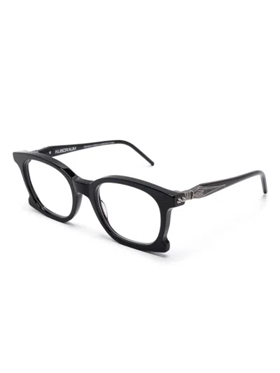 Kuboraum Rectangular-frame Glasses In 黑色