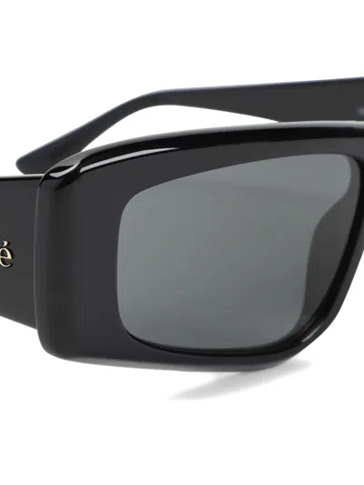 RECTANGLE-FRAME SUNGLASSES