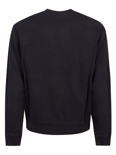 Dsquared2 Cool Fit Milano Crewneck Sweatshirt In Black