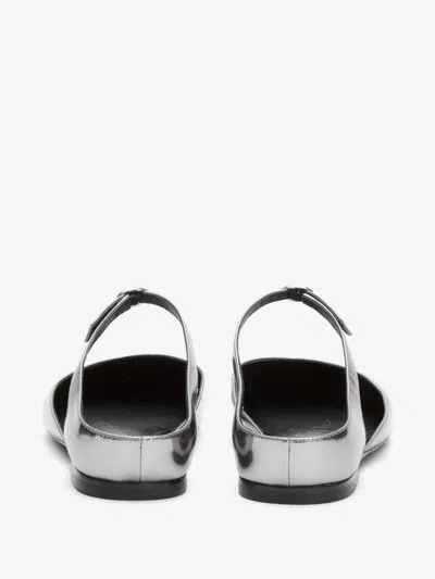 3.1 Phillip Lim Id Mirrored-leather Mary Jane Flats In Multi