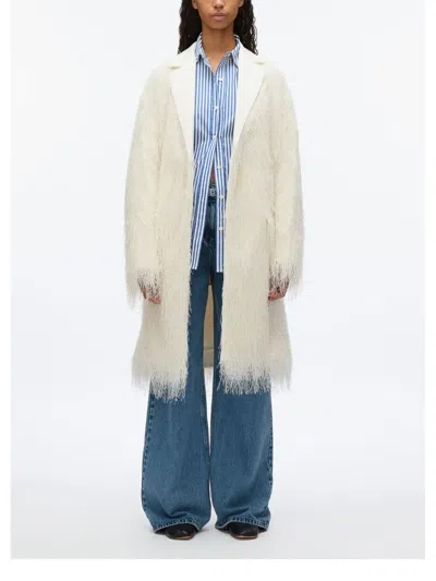 3.1 Phillip Lim Fringe Tuxedo Coat In Black