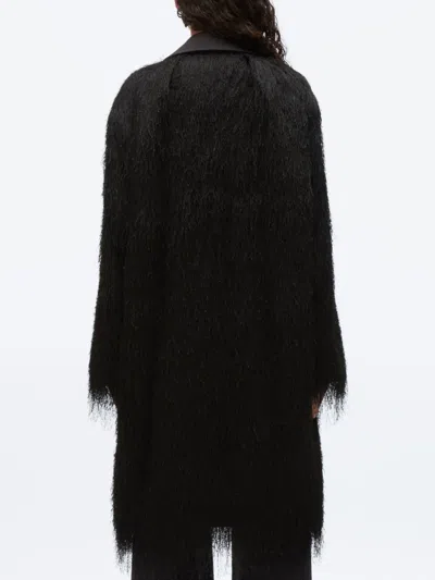 3.1 Phillip Lim Fringe Tuxedo Coat In Black