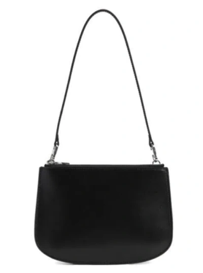 Diesel Embossed Leather Shoulder Bag With Zip Closure In Multicolor