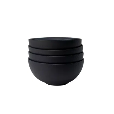Zulay Kitchen The Contour Bowl - Set Of 4 In Blue