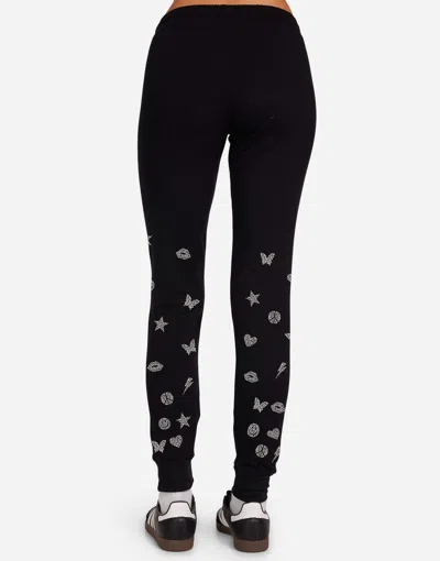 Lauren Moshi Jess Pearl Hot Fix Elements In Black