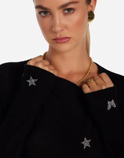 Lauren Moshi Ladona Pearl Hot Fix Elements In Black