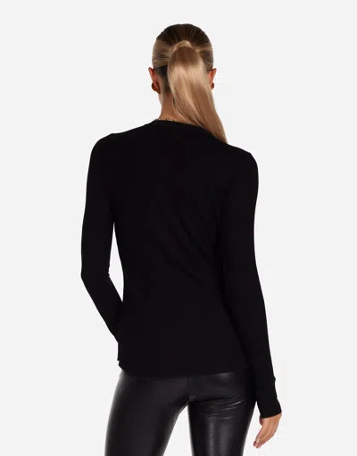 Lauren Moshi Mckinley Pearl Hot Fix Elements In Black