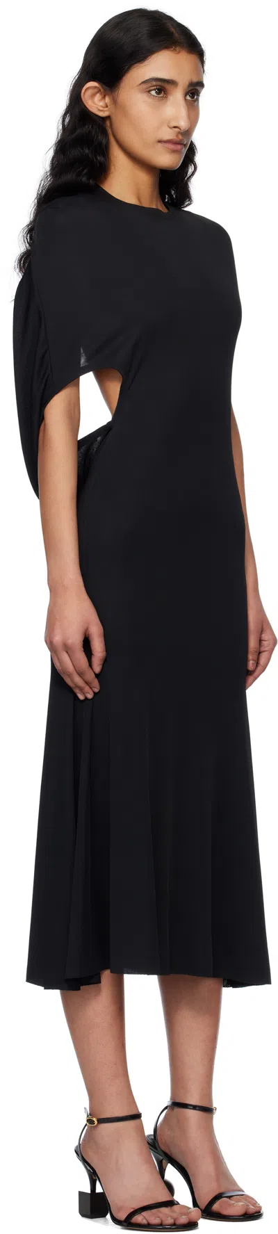Jacquemus La Robe Salerno Midi Dress In Black