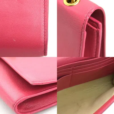 Pre-owned Chloé Pink Leather Shoulder Bag ()