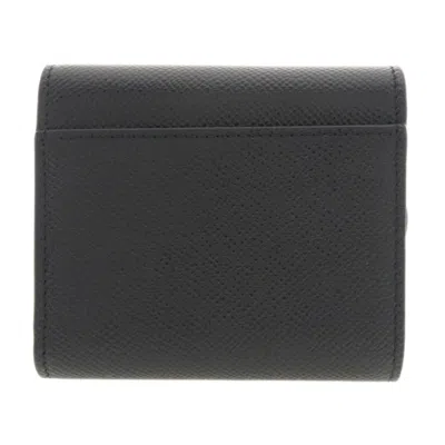 Pre-owned Dior Christian  Black Leather Wallet (bi-fold) ()