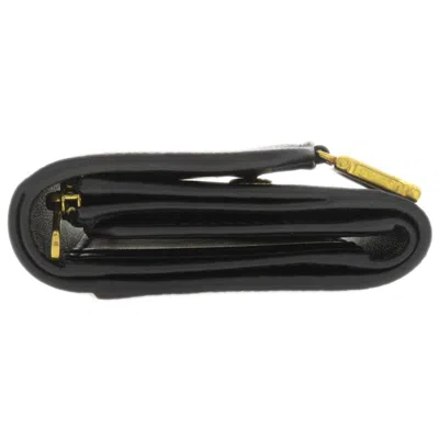 Pre-owned Dior Christian  Black Leather Wallet (bi-fold) ()