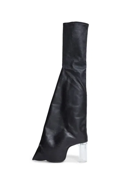 Rick Owens Boots In Black