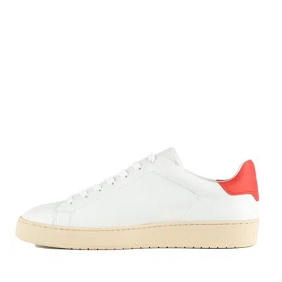 Hogan Leather Sneakers With Flat Rubber Sole In White