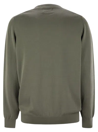 Barbour Pima Cotton Crew Neck Jumper