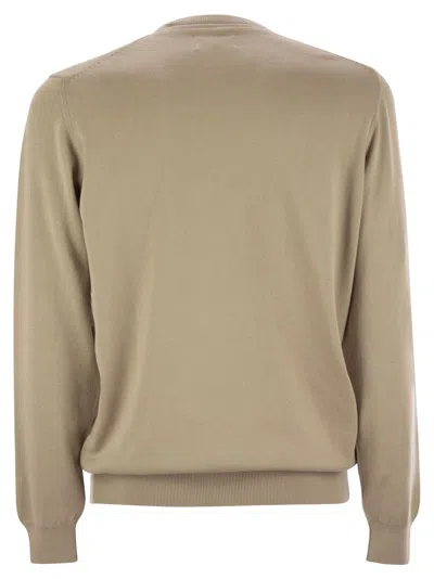 Barbour Pima Cotton Crew Neck Jumper