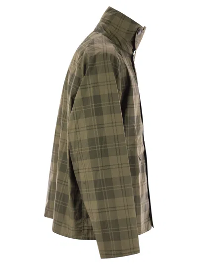 BARBOUR BARBOUR TRANSPORT CHECKED JACKET 