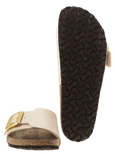 Birkenstock Women's Madrid Big Buckle Sandal In Ecru