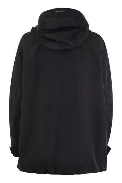 Herno Lightweight Gore-tex Jacket In Black