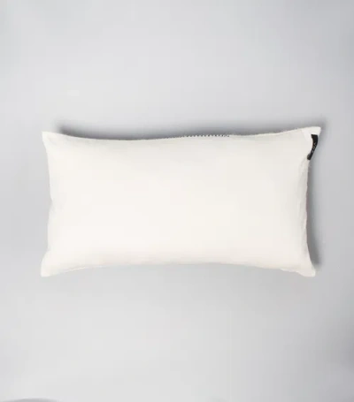 Voz Solid Lumbar Pillow In Ivory