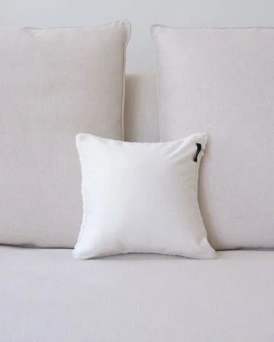 Voz Chunky Flamme Pillow Small In Ivory