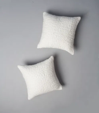 Voz Chunky Flamme Pillow Small In Ivory