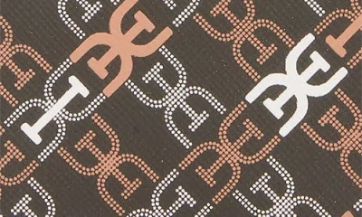 Sam Edelman Harper Monogram Folded Wallet Black Leather In Black