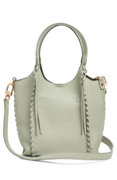 Sam Edelman Sylvia Mini Leather Crossbody Bag In Sage