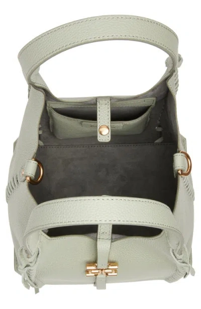 Sam Edelman Sylvia Mini Leather Crossbody Bag In Sage