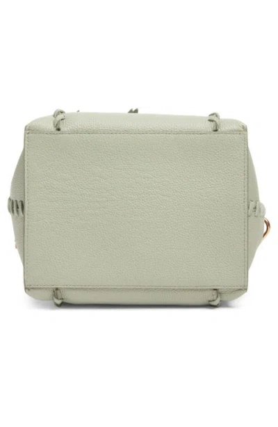 Sam Edelman Sylvia Mini Leather Crossbody Bag In Sage