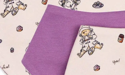 L'ovedbaby X Paddington© Assorted 3-pack Organic Cotton Bandana Bibs In Multi