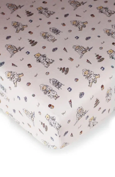 L'ovedbaby Organic Cotton Crib Sheet In White