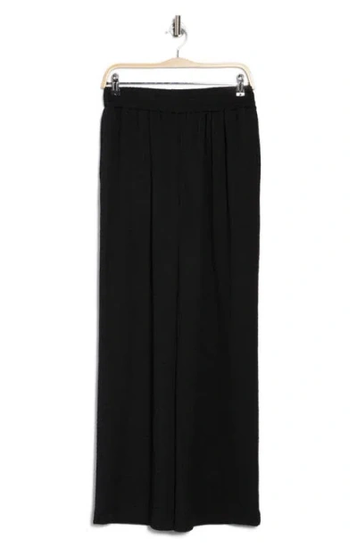 Gemma + Jane Jacquard Pull-on Pants In Black
