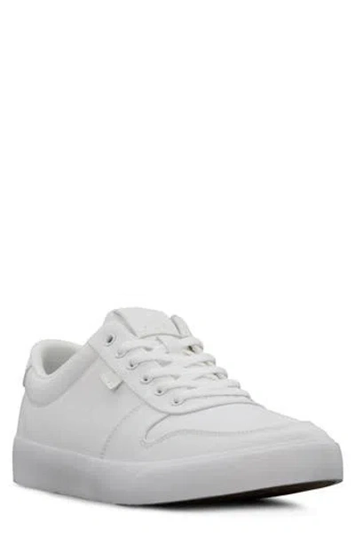 Lugz Vine Mens Moc Closed Toe Oxford Shoes In White